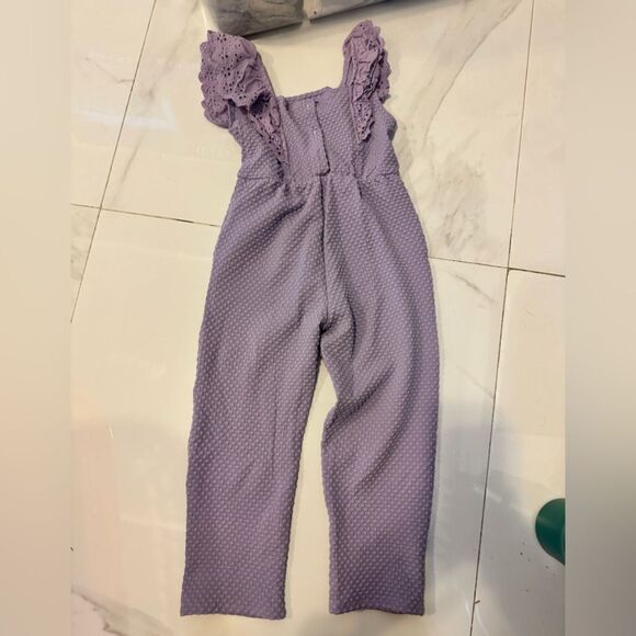 SHEIN Purple jumpsuit kids #15 - Picture 5 of 8